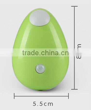 Supply creative fashion Water droplets shape small night light / berth light