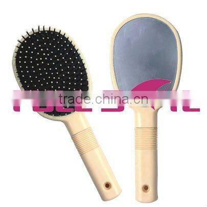 HANDLE MIRROR WITH BRUSH