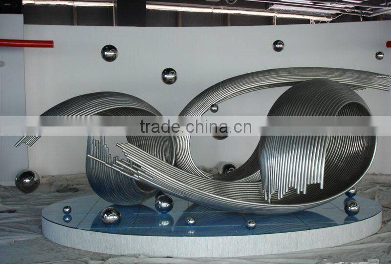 Abstract Garden Decoration Stainless Steel Sculpture,Home Decoration Stainless Steel Sculpture