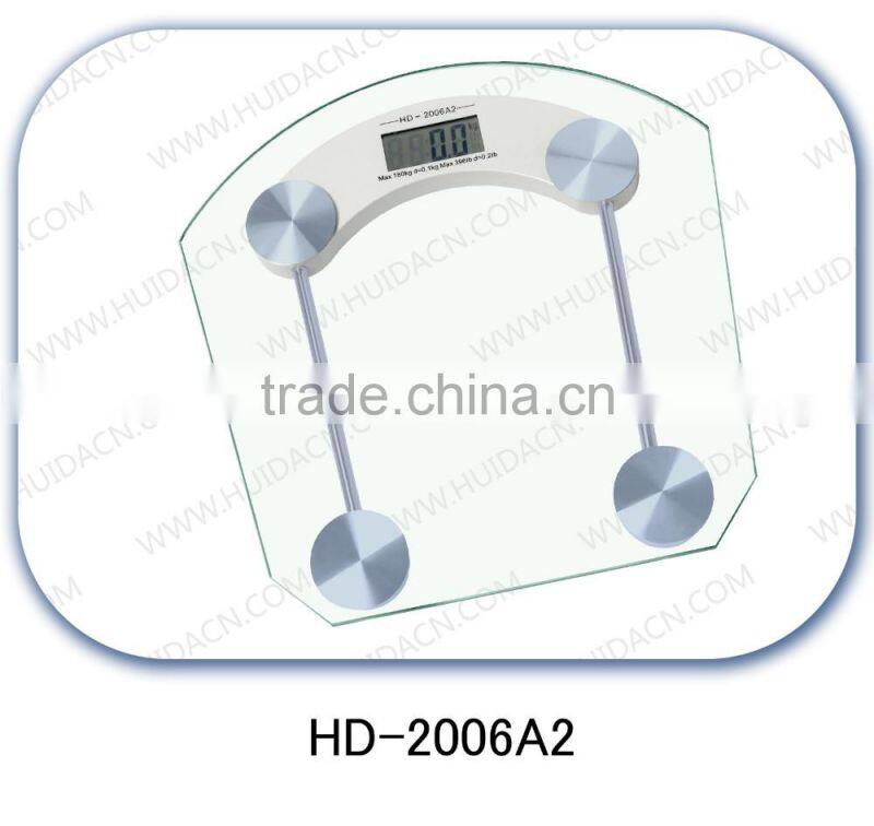 Electronic bathroom accurate body weighing scale