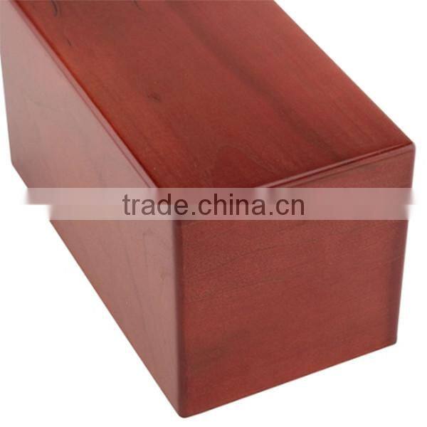 Fency workmanship finished wholesale cremation wooden urns for ashes