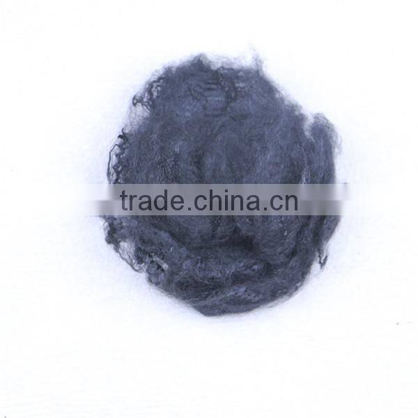 Dope dyed polyester fiber 1.2D*38MM for non woven