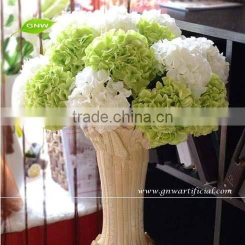GNW FLH10 Preserved Hydrangea Artificial Dried Flowers Decoration Wedding Events Suppliers