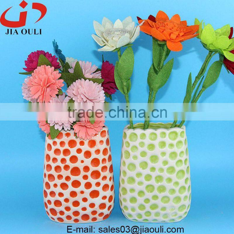 2016 NEW modern home decor Lucky Bamboo ceramic vase