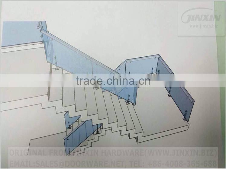 JINXIN customed decorative stainless steel glass railing systems dubai stainless steel railings