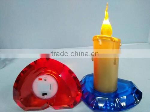 wedding centerpiece acrylic led heart base popular candle light