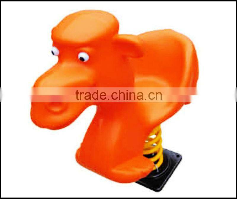 2013 Hot Sale Attractive Riding on Horse!!Children Plastic Toys Spring Rocking Horse(HA-16602)