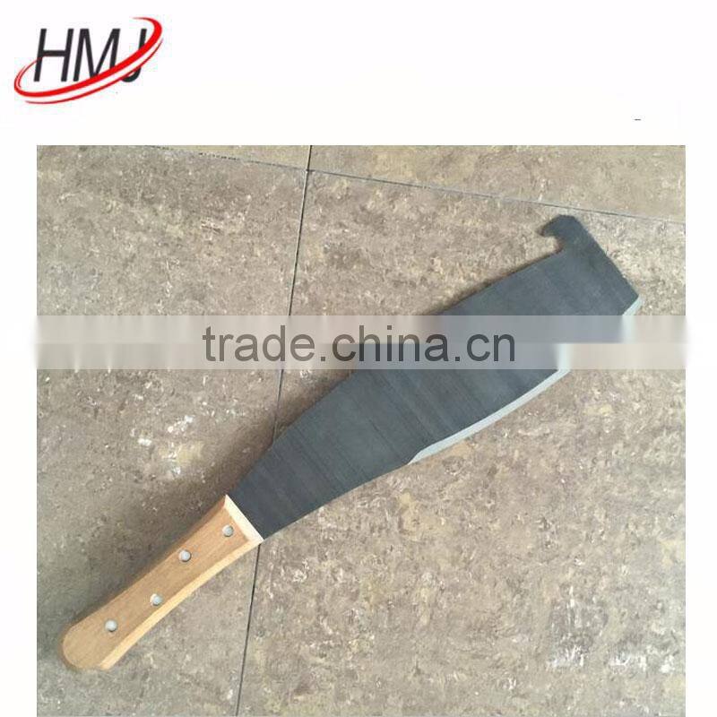 2017 new style best sugarcane machete cutlass knife Customized