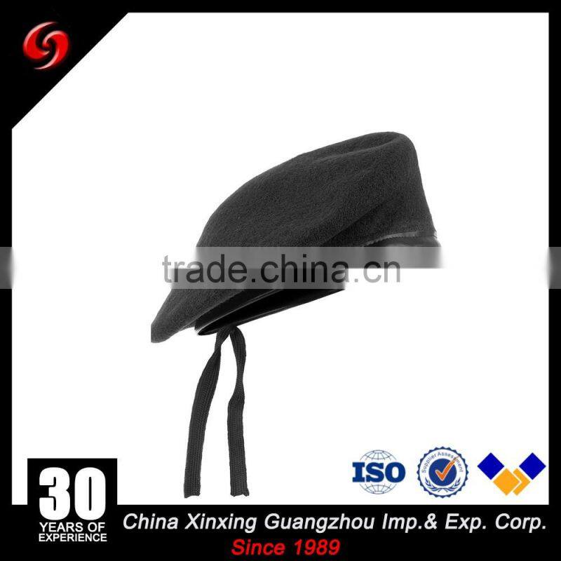 High quality custom embroidered beret military angora beret sale