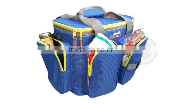 #57002 Leopard 16 Can Outdoor Cooler Bag, Detachable Liner