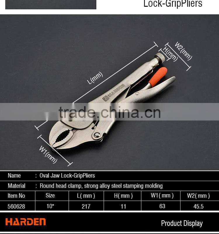 Multi Functional Professional Alloy Steel Round Jaw Lock-Grip Combination Plier