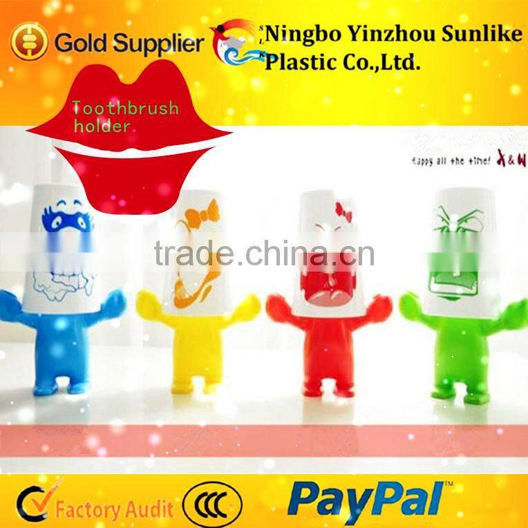 Sunlike SLT002 Plastic cartoon unique toothbrush holder