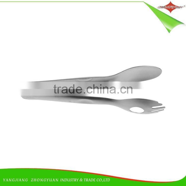 ZY-H1028 Stainless Steel tong Food clamp with handle