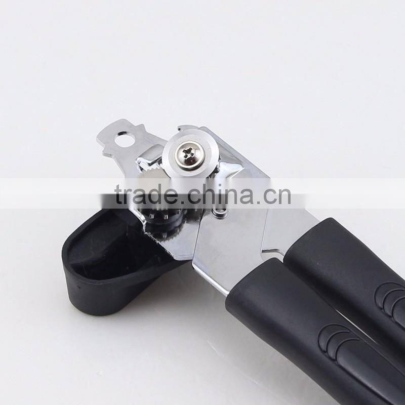Black Handle Multi Can Opener for Kitchen Use