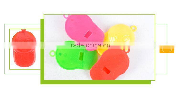 wholesale cheap children toy cheering plastic whistle in bulk