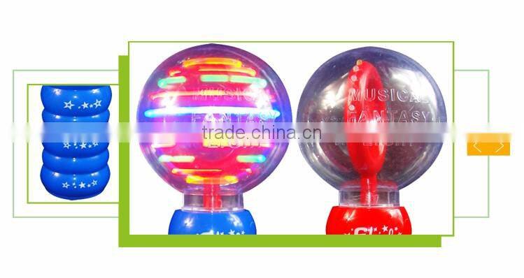 New arrival outdoor playing flashing light ball toy for kids