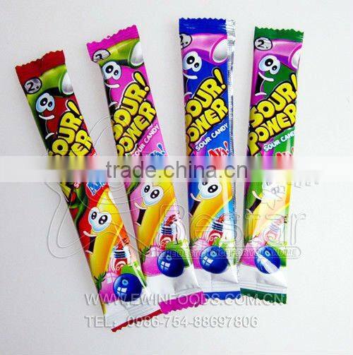 Sour Power with Sour Gummy Candy