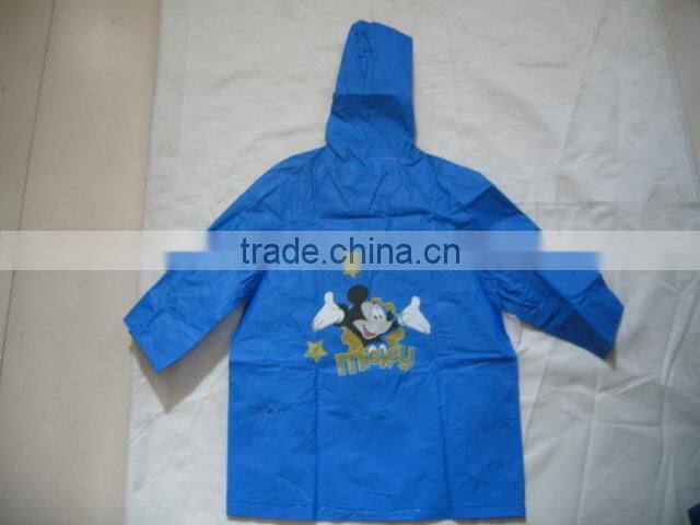 cheap price children raincoat