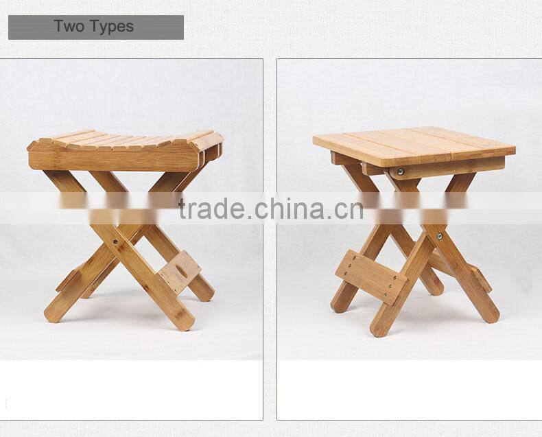 wholesale small folding bamboo chair for sale