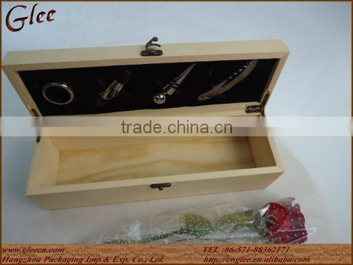 Single bottle cardboard wine glass box