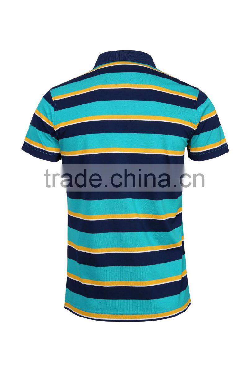 Color combination polo shirt mens