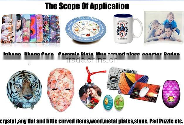 low price 3D sublimation machine in heat transfer design for skateboards phone case