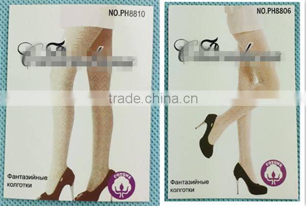Stock Ladies Cotton Fishnet Pantyhose