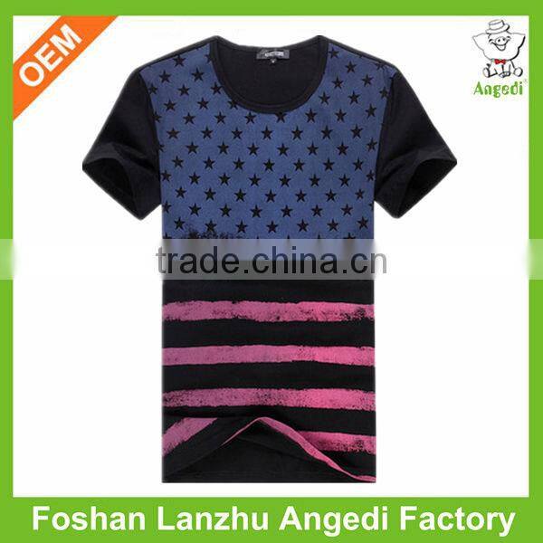 Names different clothing styles us flag t-shirts without collar