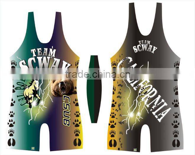 youth state wrestling singlets