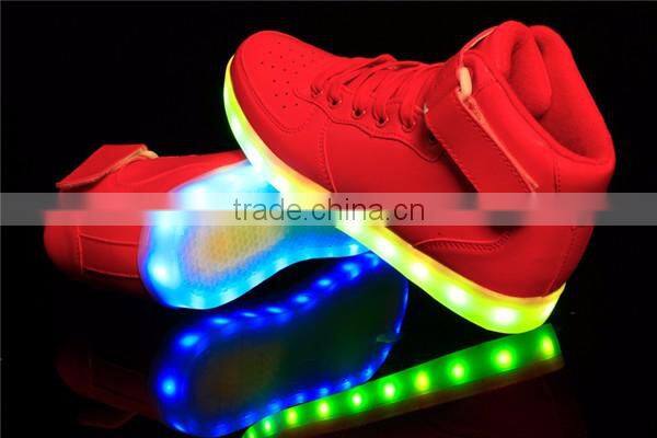 High Quality Led Light Up Running Flashing Adult Led Shoes