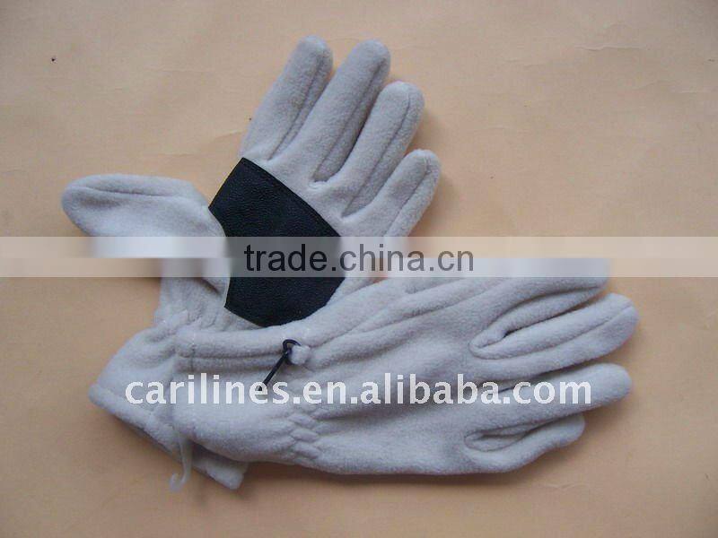 promotional kids polar fleece scarf with embroidery lovely dog