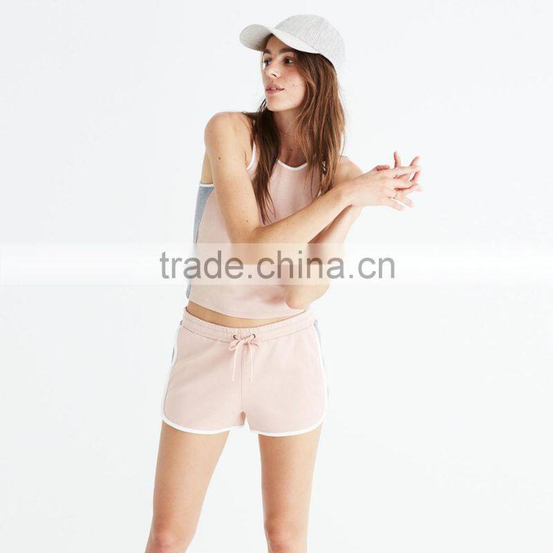 MGOO Wholesale Sexy Running Sport Wear Shorts Leggings Women Dri Fit Shorts With Elastic Rope