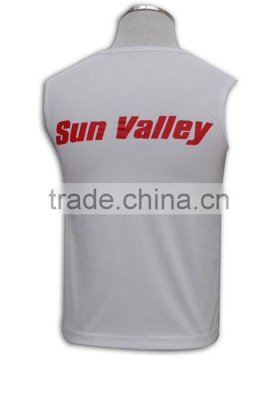 China manufactory high quality hot sell blue sleeveless zip sweater vest
