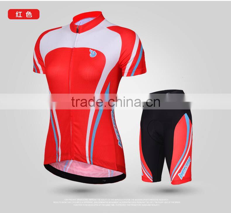 BEROY Slim Fit Cycling Womens Summer Jersey, Bike Wear Cycling Apparel
