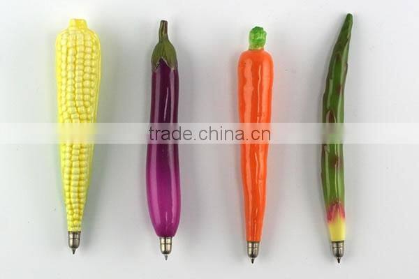 Plastic bean ballpoint pen vegetable pen