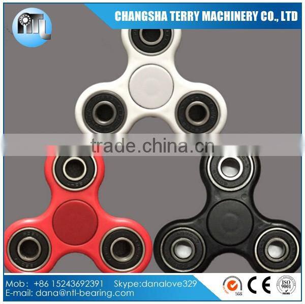 Tri fidget Spinner Toy with full ceramic bearing 608
