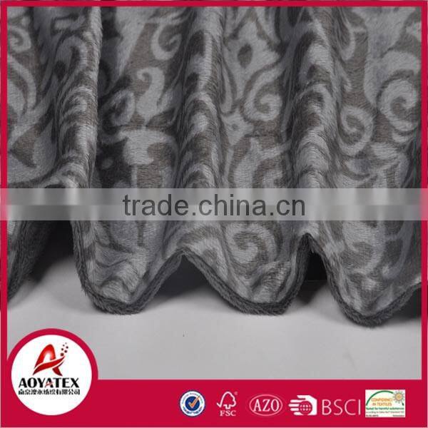 wholesale cheap ,new style r,280grm 100%polyester brushed pv fleece back with 180grm DTM solid microfiber cushion cover