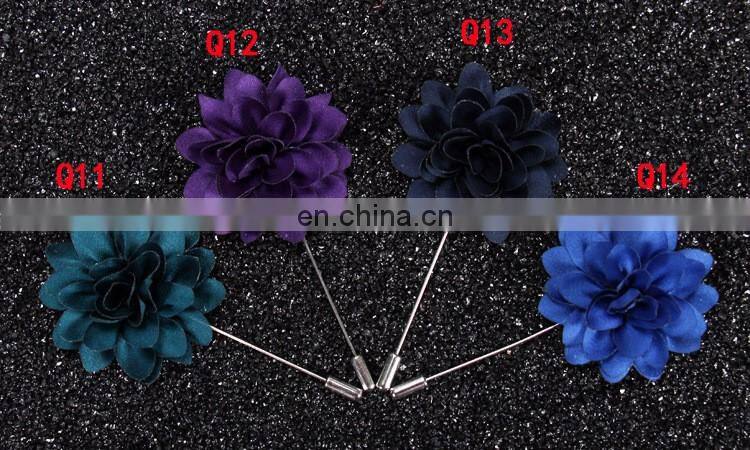 Flower Lapel Pins Brooches for Women High Quality Broches Lapel Pin For Wedding Handmade Suits Shirt Men Brooch