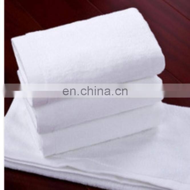 pure white 100% cotton hand towel