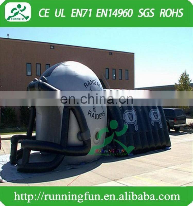 Inflatable Football Helmet Tunnel, Inflatable Entrance Tunnel