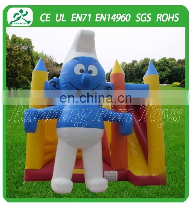 2015 high quality cars inflatable combo, inflatable castle slide for sale, inflatable bouncy house