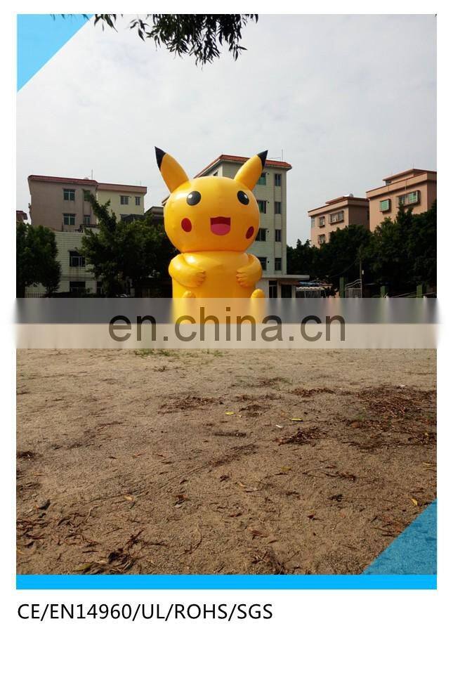 high standing giant inflatable pikachu. inflatable pikachu attractive event