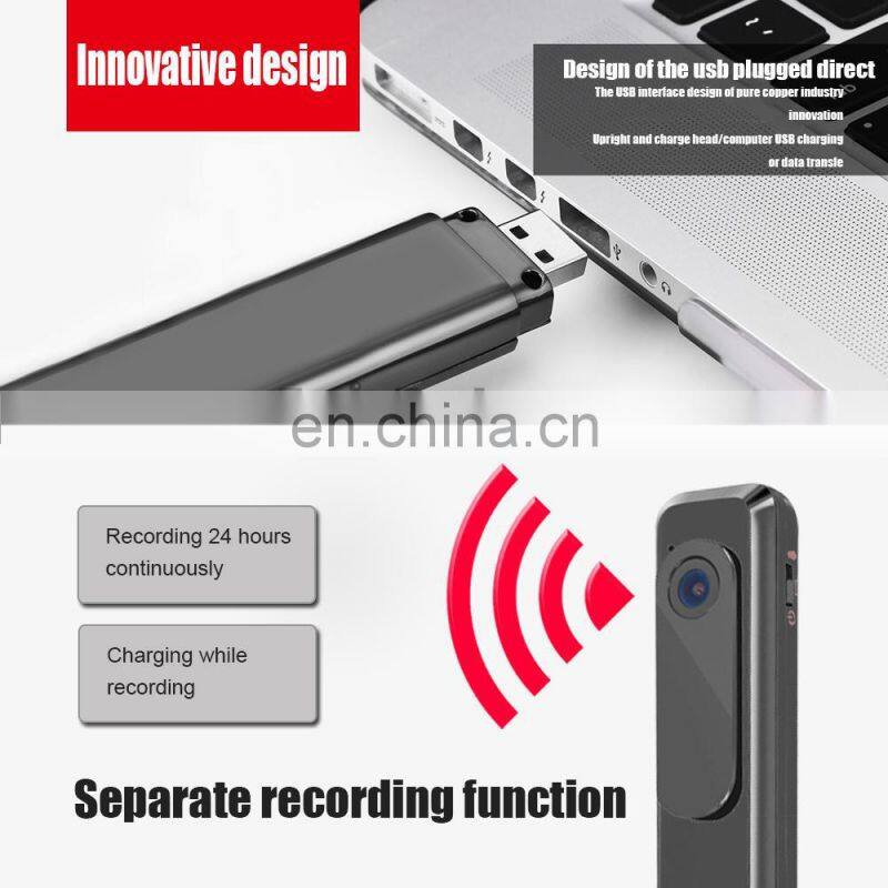 C181 IDV 1080P HD Audio Radio Video Recording Pen Intelligent Digital Voice Recorder with Camera USB Charging