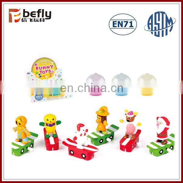 Funny plastic wind up toy mechanism