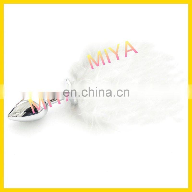 anal sex toys feather tail butt plug