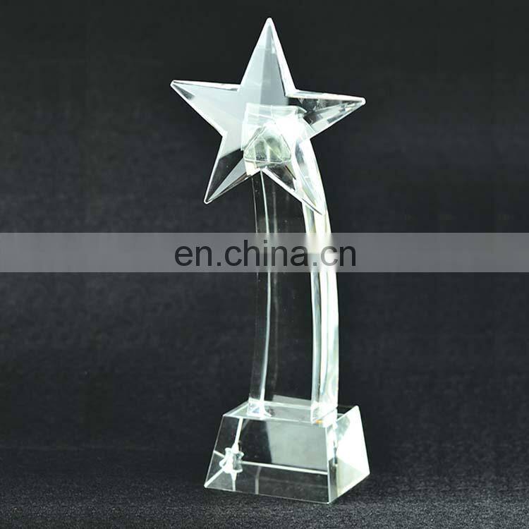 Wholesale Cheap Custom Transparent Crystal Trophies And Awards