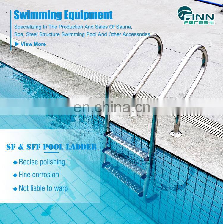Chinese Supplier Hot Sales Aboveground Swimming Pool Ladder Stainless Steel 316