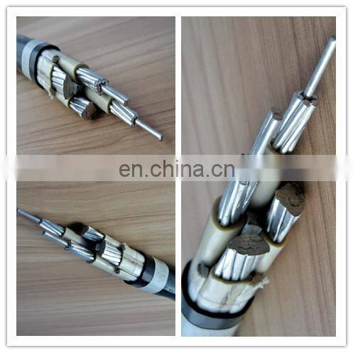 PVC Insulated and Sheathed 4x25mm2 electric cable aluminum cable 25mm