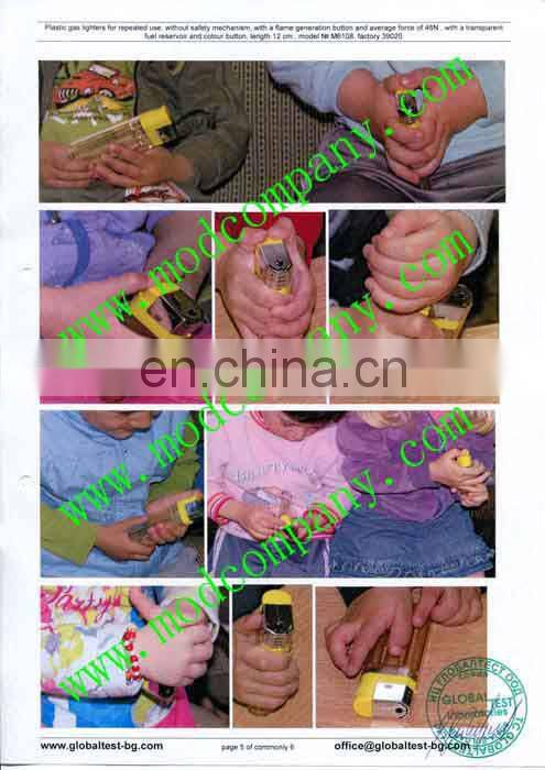 Cheapest Europe safety plastic lighter-gas lighter with ISO9994 & EN13869 for Europe