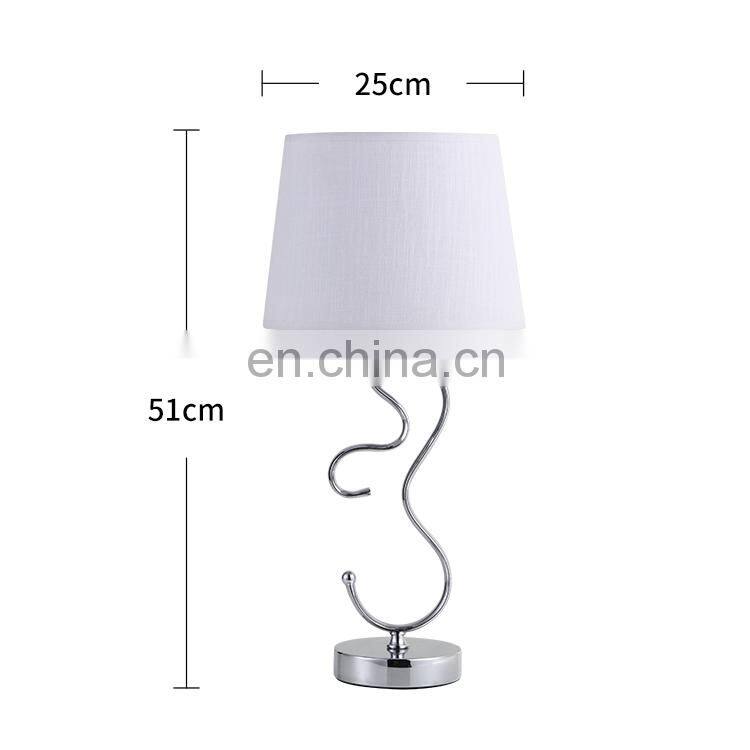 Korea fashion design indoor lights modern creative bedside lamps for living room bedroom